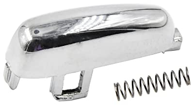 CANTONDZ Interruptor de botón de freno de mano Interruptor de botón de aleación de freno de mano de coche hecho de aleación de aluminio 42576667 Compatible con Vauxhall Opel Mokka 2012-2018