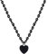 Eigso Goth Love Heart Chain Halskette für Frauen Männer Retro Classic Gothic Choker Kragen für Frau Mann