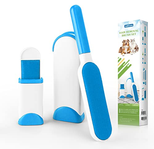 Quitapelos para Mascotas, Removedor de Pelo para Mascotas Cepillo de Limpieza Removedor de Pelaje para Perro y Gato, Lavable y Reutilizable Animales Cepillos Depilación