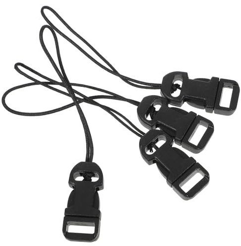 Gatuida 2 Pairs Strap Buckle Mini Qd Loop Qd Connector Camera Supply Camera Quick Release Clip Camera Strap Quick Release Clip for Digital Camera Triangle Ring Plastic Rangefinder