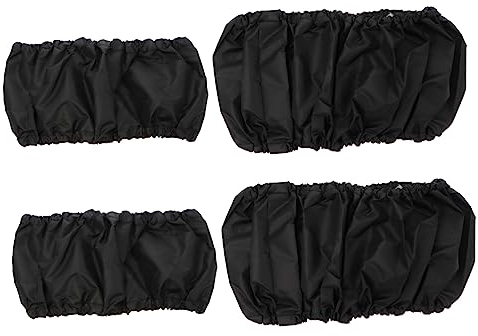 Toyvian Abdeckung 4 Stück Kinderwagen Radabdeckung Kinderwagen Radschutz Kinderwagen Radabdeckung Rollstuhl Reifenschutz Jogging Kinderwagen Reiseanhänger Zubehör Reiserollstuhl