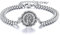 YFN Heiliger Peregrine Armband Sterling Silber Religiöser Beschützer Armband St Peregrine Schmuck Geschenk für Damen Herren