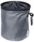 LIVIVO Weather-Resistant Peg Bag with Carabiner Clip - Durable Polyester, Drawstring Closure, Lightweight & Spacious for Laundry Pegs (Charcoal)