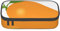 Gfhwpxcnb Mango Federmäppchen, großes Fassungsvermögen, Stiftetasche, Schreibwaren-Organizer, Büro, Make-up-Tasche mit Fach für Mädchen, Jungen und Erwachsene, Schwarz , Einheitsgröße, Kosmetiktasche