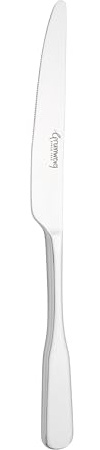 Grunwerg Fiddle Collection Table Knives, 18-10 Stainless Steel, Set of 12