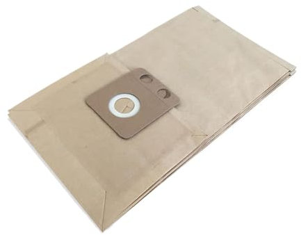 Sac à poussière pour aspirateur Sacs d'aspirateur, sacs à poussière, sacs filtrants en papier, compatibles avec Nilfisk, VP100, VP200, VP300, VP300 Eco, VP300 Hepa Vento8(2pcs)