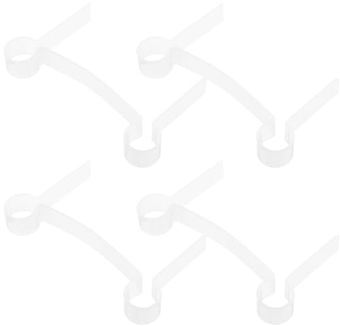 ANDRESLAD 4pcs Shower Door Seal Gaskets Glass Hinge Shims Spacer Pads for Bathroom Glass Door Leakproof Replacement Cushions