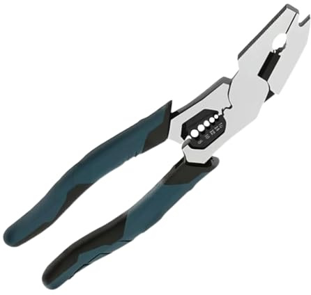Crimping Pliers | Multipurpose Pliers with Pull | Wire Stripping Tool, For Automotive Grid Electricity Commercial Solar Industrial Residential Construction Vehicle Electronics