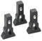 GearWrench 83114D 3 Pc. 1/2 Drive Socket Clip Set, Black