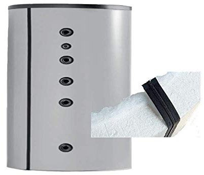TWL Pufferspeicher PR Volumen: 5000 Liter mit Isolierung Ökoline-C