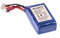 s-idee® 18135 7.4V 1100mAh Power LiPo Akku für Wltoys RC Fahrzeuge 1:18 Vortex A949, A959, A969, A979, K929, Ersatzakku