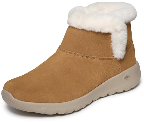 Skechers ON-THE-GO JOY - BUNDLE UP, Women's Ankle Boots, Brown (Chestnut Suede Csnt), 2 UK (35 EU)