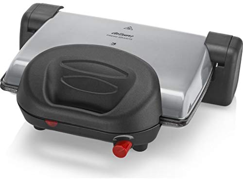 Arzum AR2012 PREGO GRANITE Grill, Sandwich Maker, Toaster, Kontaktgrill, Non-stick plates,180° grill, Gray