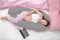Hometex 9ft U Shaped Comfort Pregnancy Support Pillow with free Case (Grey Cover)