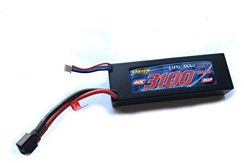 Carson Lipo Akku 11,1V 3100mAh, 40C T-Plug Hardcase