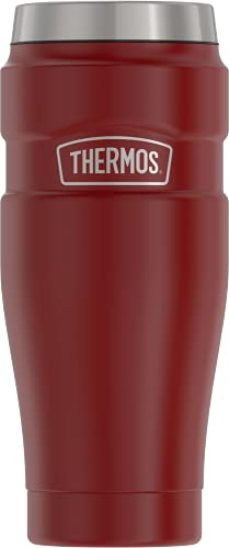 Thermos King-Tumbler SK1005MR4 en acier inoxydable Rouge mat 473 ml