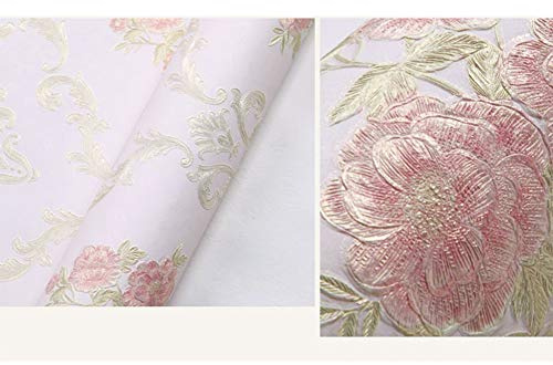 PVC waterproof self-adhesive wallpaper pattern wallpaper wall covering wall sticker for bedroom living room kitchen bathroom pink