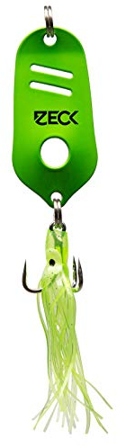 Zeck Blinker zum Wallerfischen - Blinker Jörg Octo Spoon - Green - 65g