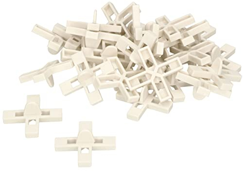 KOTARBAU® Crucetas para juntas 8 mm, 30 UNIDADES, Distanciadores de plástico, Espaciadores de baldosas para lechadas, Cruces para colocar azulejos, Clips