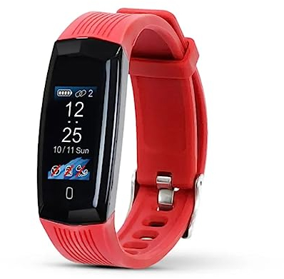 Mcbazel Brook Auto Catch Watchic Plus für Poke mon Go, unterstützt Zwei-Geräte-Verbindung/Auto-Catching/Wasserdicht/Vibrations-Feedback/Mode Stylish Auto-Catcher- rot