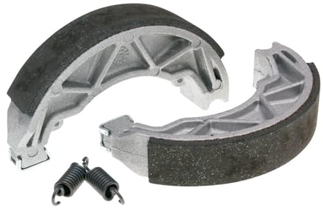 Bremsbacken Polini 140x25mm Piaggio/Vespa I-GET 125-150ccm | Für Trommelbremse am Hinterrad, inkl. Federn; kompatibel mit PIAGGIO Fly 50, Liberty 125 RST, GILERA Runner 125 FX DT