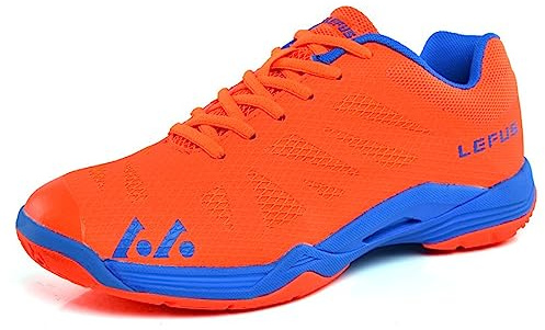 NGARY Chaussures de badminton pour adultes, hommes, légères et respirantes, pour l'intérieur, pour tennis, table, tennis, raquette, squash, volleyball