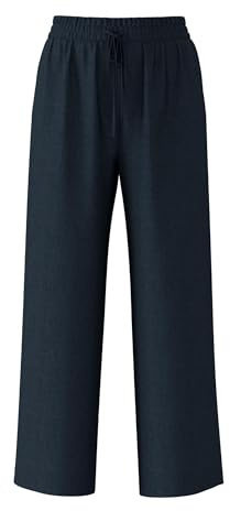 SELECTED FEMME Damen Slfviva-gulia Hw Long Linen Pant Noos Stoffhose