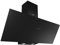 Cappa a parete Nera Silverline 3481.9.733.01, 90 cm, Classe A Capacità 402 m3, 3 velocità, illuminazione a LED, controllo touch, rumorosità max 66 db, un camino, uscita 120 mm