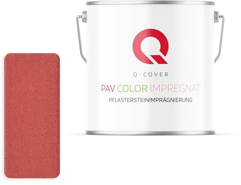 Impregnante colorante pavimento Rosso Pomodoro RAL 3013 5L Q-COVER