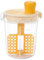 LOVIVER Mélangeur de Vinaigrette Shaker à Vinaigrette pour Éviter les Fuites Tasse de Mélange de Salade Séparateur d'Œufs pour Condiments de Salle à Manger, Jaune
