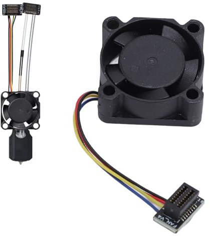 Hotend Cooling Fan for Lab P1 P1P P1S 3D Printers, 2510 Fan 25x25x10mm 15000rpm 5V Fan, PWM Temperature Control