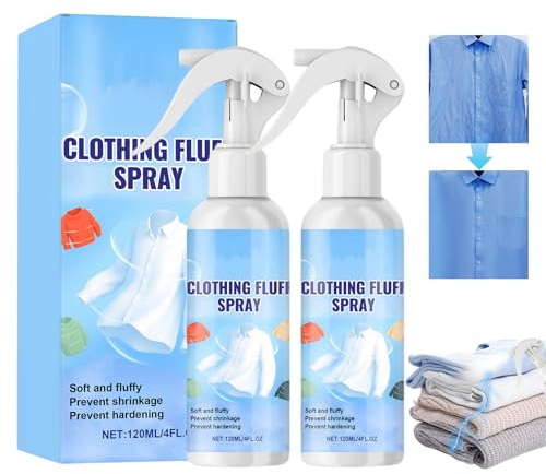 2 Stück Anti Static Spray Für Kleidung, Reduziert Statische Elektrizität, Antistatik für Vielzahl von Stoffen, 2 Bars X 120ML