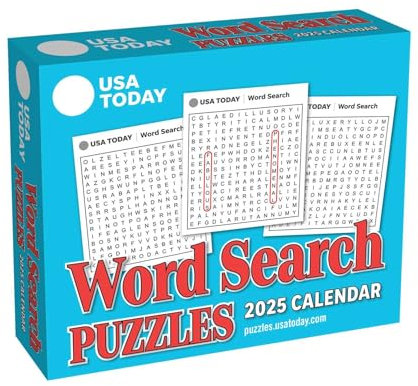 USA TODAY Word Search 2025 Day-to-Day Calendar