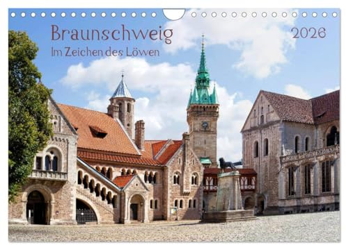Braunschweig Im Zeichen des Löwen (Wandkalender 2026 DIN A4 quer), CALVENDO Monatskalender: Eindrucksvole Bilder von der Stadt an der Oker (CALVENDO Orte)