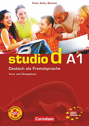 Studio d: A1: Deutsch als Fremdsprache: Kurs- und Arbeitsbuch A1