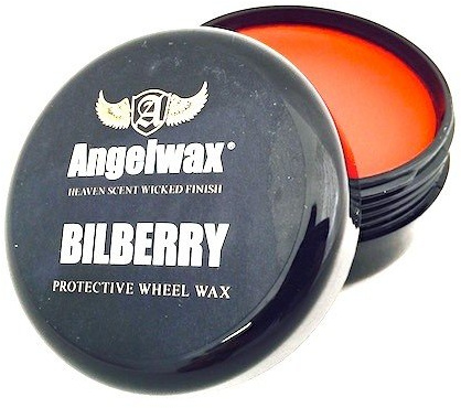 Angelwax Bilberry - Cera sigillante per i cerchi dell’auto, resistente alle alte temperature, aiuta a prevenire l’accumulo della polvere dei freni