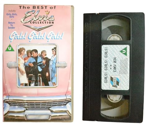 Girls! Girls! Girls! (The Best of Elvis Collection) - Elvis Presley - VHS - Vintage - Pal VHS