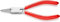 Knipex Pinza per Anelli di Sicurezza per Anelli di Sicurezza Interni a Fori Cromata, Rivestiti in Resina Sintetica 140 Mm 44 13 J0