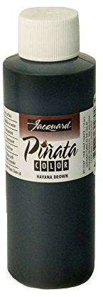 Jacquard Pinata Alcohol Ink - Havana Brown - Professional and Versatile Ink that Produces Color Saturated and Acid-Free Results - 4 Fluid Ounces - Made in The USA