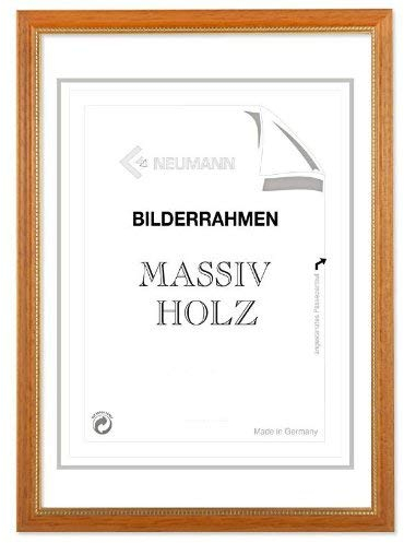 Neumann Bilderrahmen Holzwechselrahmen PRAG, 40 x 50 cm, Teak
