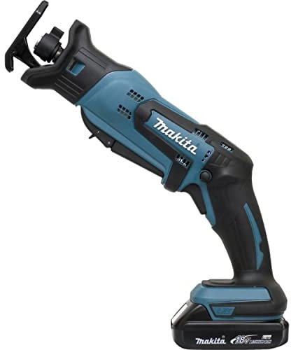 Makita Scie récipro MAKITA 18V Li-Ion 1.5Ah Livrée avec 2 Batteries en Coffret - DJR183RYJ