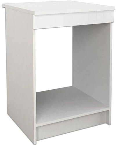 START Caisson bas de cuisine pour four 60 cm - Blanc haute brillance