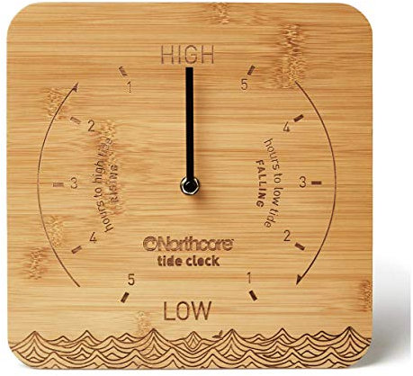 Northcore Wall Mounted Bamboo Tide Clock