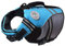 VIVAGLORY Giubbotto Salvagente Stile Sportivo per Cane con Flottabilità Aggiuntiva, Gilet da Nuoto Regolabile e Resistente per Cani Piccoli, Blu