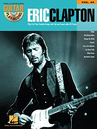 Gpa Volume 24 Eric Clapton Gtr Book/Cd: Noten, CD für Gitarre: Guitar Playalong (Hal Leonard Guitar Play-Along)