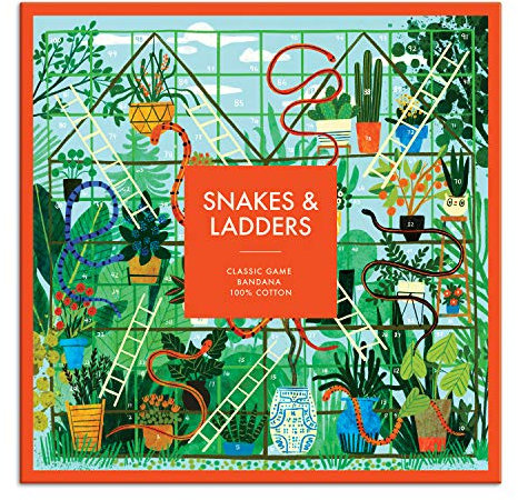Snakes & Ladders Classic Game Bandana