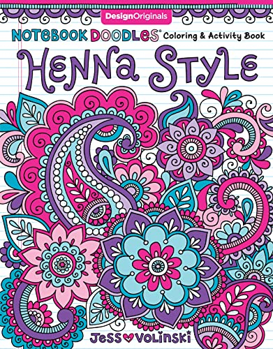 Notebook Doodles Henna Style: Coloring & Activity Book