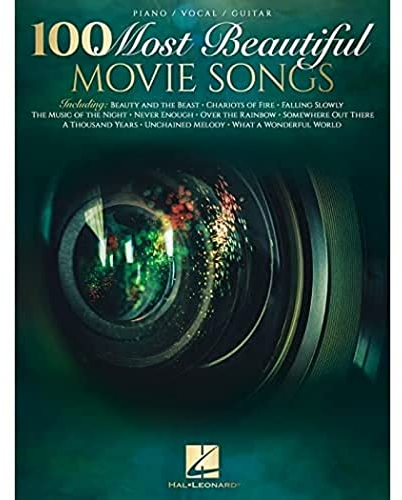 100 Most Beautiful Movie Songs Piano/Vocal/Guitar Songbook