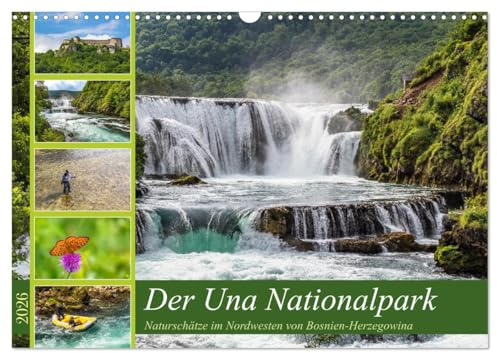 Der Una Nationalpark (Wandkalender 2026 DIN A3 quer), CALVENDO Monatskalender: Die Magie der Natur im Una Nationalpark (CALVENDO Orte)