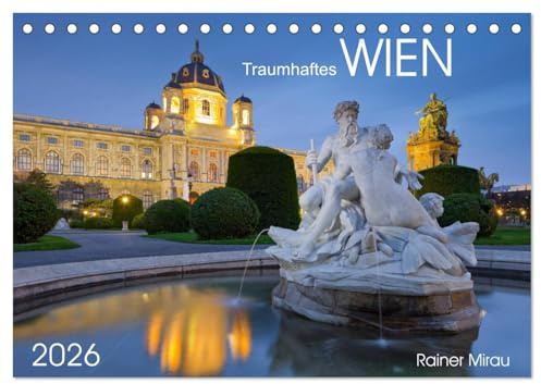 Traumhaftes Wien 2026 (Tischkalender 2026 DIN A5 quer), CALVENDO Monatskalender: 12 atemberaubende Fotografien aus dem facettenreichen Wien (CALVENDO Orte)